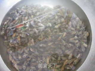 麻辣炒钉螺的做法步骤：2