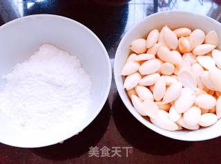 杏仁糊的做法步骤：1