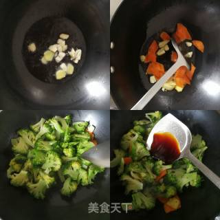 蚝油西兰花的做法步骤：3