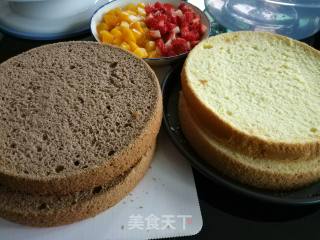 巧克力淋面生日蛋糕的做法步骤：5