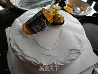 巧克力淋面生日蛋糕的做法步骤：9
