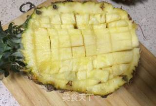 果味糯米凤梨（菠萝）饭的做法步骤：6