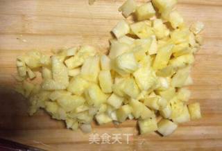 果味糯米凤梨（菠萝）饭的做法步骤：7