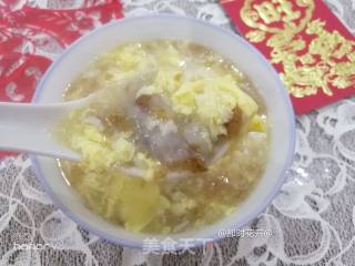 京果米酒蛋花汤的做法步骤：11