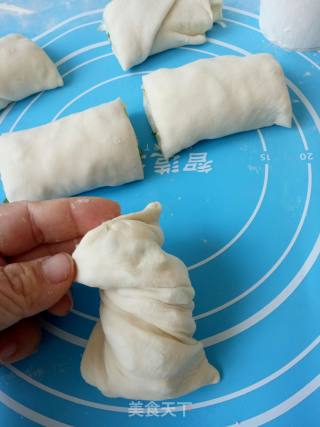 家常葱油饼的做法步骤：12