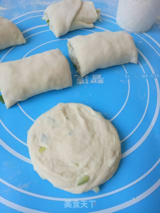 家常葱油饼的做法步骤：14
