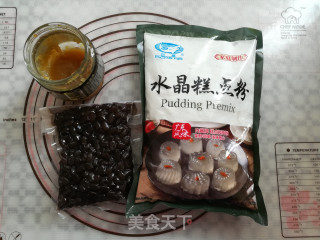 蜜豆钵仔糕的做法步骤：1