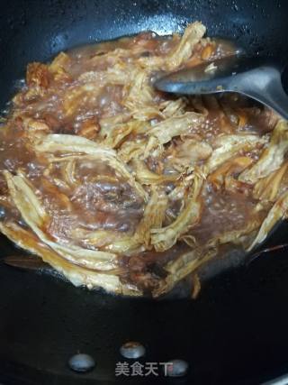 腐竹焖鸡肉的做法步骤：3