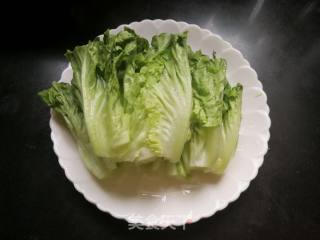 白灼生菜的做法步骤：1