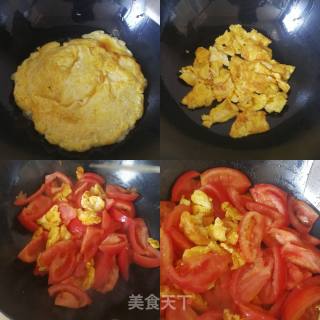 西红柿炒鸡蛋的做法步骤：3