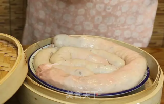 潮汕猪肠糯米的做法步骤：9