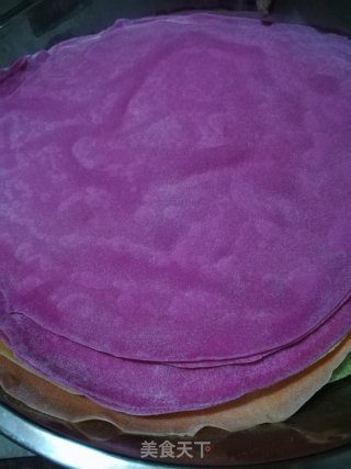 彩色烙饼的做法步骤：17