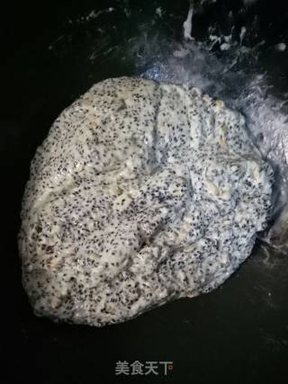 花生芝麻牛轧糖的做法步骤：7