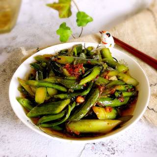 XO酱炒紫菜苔的做法步骤：8