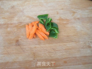 清炒莲藕的做法步骤：3