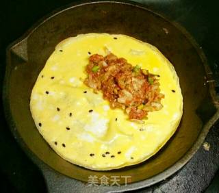 黄金蛋饺的做法步骤：4