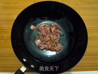 牛肉炒菜心的做法步骤：5