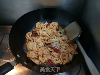麻辣素肉的做法步骤：6