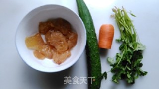 凉拌海蜇的做法步骤：1
