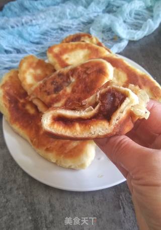 发面豆沙饼的做法步骤：11