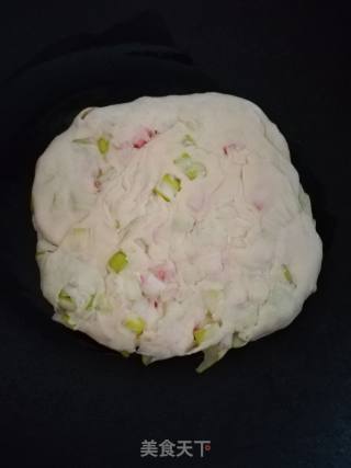 火腿葱油饼的做法步骤：11