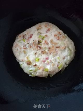 火腿葱油饼的做法步骤：12