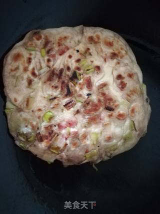 火腿葱油饼的做法步骤：13