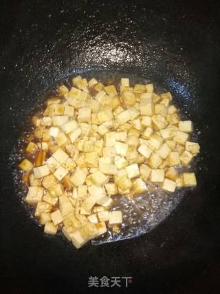 芥蓝炒豆腐的做法步骤：3