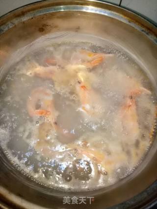 山药芝士焗虾的做法步骤：3