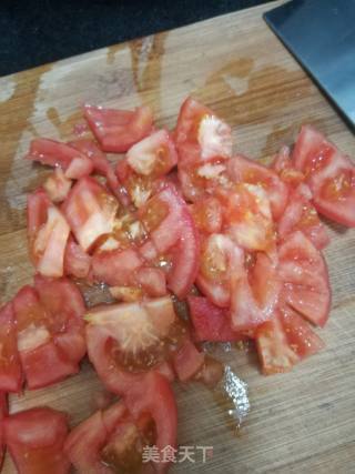 番茄紫菜蛋汤的做法步骤：1