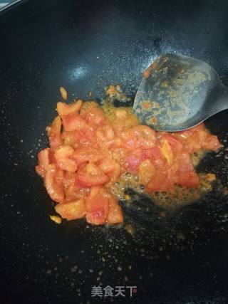 番茄紫菜蛋汤的做法步骤：2