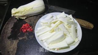 金边白菜的做法步骤：1