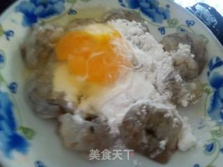 自制挂浆大虾，如果觉得好，学一下吧很好吃的做法步骤：4