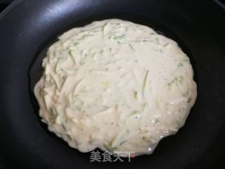 夏瓜煎饼的做法步骤：6