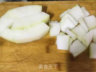 干炒冬瓜的做法步骤：2