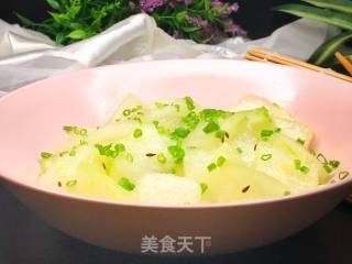 干炒冬瓜的做法步骤：13