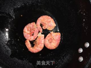 豆苗大虾米粉的做法步骤：3