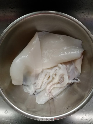 香甜什锦鱿鱼的做法步骤：1