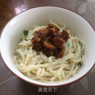家常手擀面的做法步骤：10