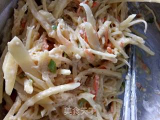 土豆丝饼的做法步骤：3