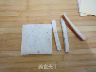 芝士吐司卷的做法步骤：2