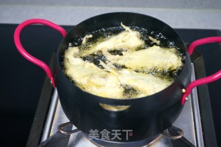 油炸小黄鱼的做法步骤：6