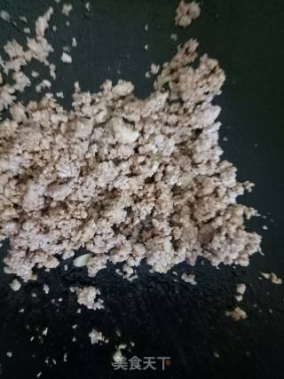 肉末沙虫粥的做法步骤：3