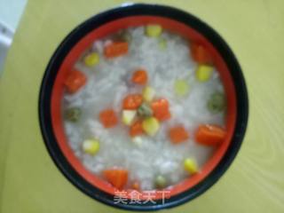 肉末沙虫粥的做法步骤：7