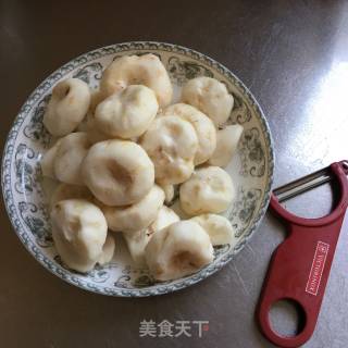 糖醋荸荠的做法步骤：2