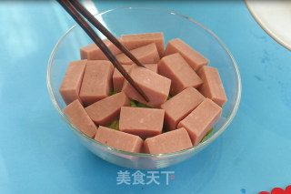 九阳知食丨开工旺菜——肉蔬塔的做法步骤：6