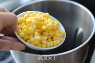 玉米燕麦片汁的做法步骤：2