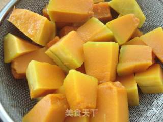 咸蛋黄焗南瓜的做法步骤：5