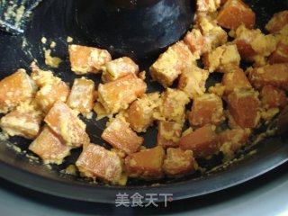 咸蛋黄焗南瓜的做法步骤：9