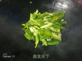 腊肉白菜苔的做法步骤：5